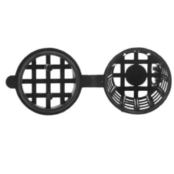 En bonsaigödselkorg med lock, 100 st plastgödselkorg med nät för blommor, bärbar gödsellåda för krukväxter, orkidéer och bonsai