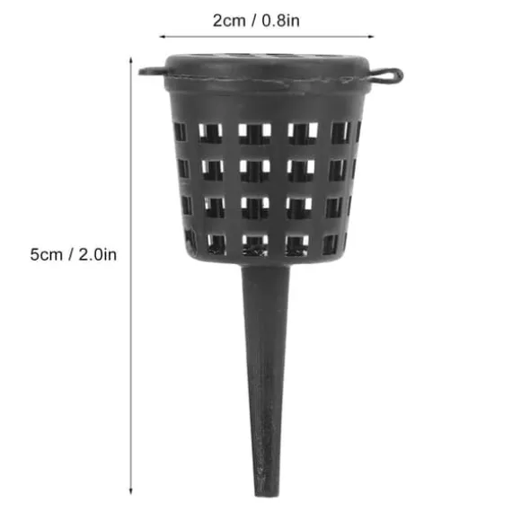 En bonsaigödselkorg med lock, 100 st plastgödselkorg med nät för blommor, bärbar gödsellåda för krukväxter, orkidéer och bonsai