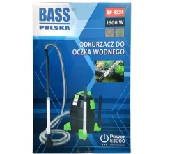 En dammdammsugare med ett set munstycken