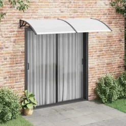 Entrétak svart 200x100 cm PC