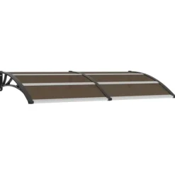 Entrétak svart 200x100 cm PC