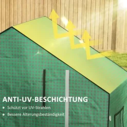 Ersättningsfolie i PE med UV-skydd för växthus, rullport & sidofönster