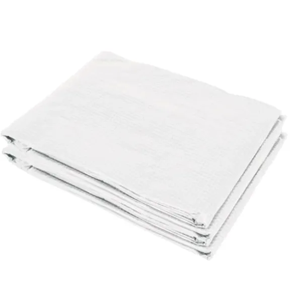 Ersättningsfolie 600x300x200 cm, frontdörr & 12 fönster, rivtålig UV-PE – växthustunnel, vit