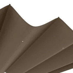 Ersättningstak för 2,85 x 2 m pergola, vattenavvisande infällbar vågkapell med regndräneringshål, UV-skydd 30+, vintertätt skuggskydd för trädgård, ba | CDON