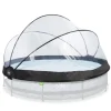 EXIT pooltak ECO ø366cm - även för Intex/Bestway - universell
