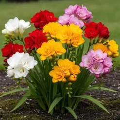 Exotisk hjärta blomsterlökar - Freesia Double Mix (40 stycken) diameter 5-6cm