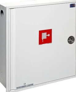 FALCK TEKNIK Falck Slangeskab modell 3SW 30 meter 19 mm slange .Hvidlakeret stål