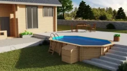 Familypool 535x335/130 Oval