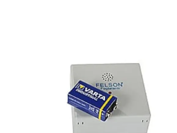 Felson fugtalarm model 5025S med 9V batteri