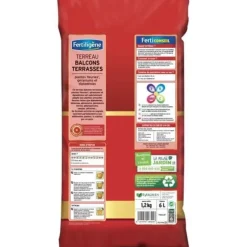 FERTILIGENE - Jord balkonger terrasser 6L