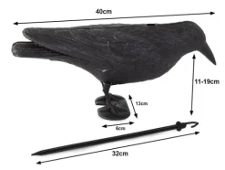 Fågelavskräckande starar duvor gnagare stora xxl