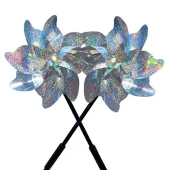 Fågelavvisande Silver Dot Windmill 8 blad 10-pack