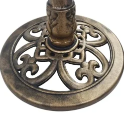 Fågelbad brons plast