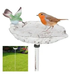 Fågelbad, Gjutjärn, 100x18.5x13 cm