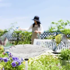 Fågelbad, Gjutjärn, 100x18.5x13 cm