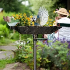 Fågelbad, Gjutjärn, 100x18.5x13 cm