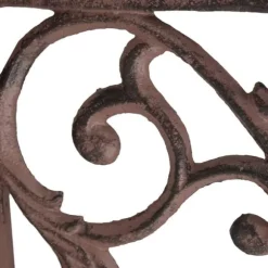 Fågelbad, Gjutjärn, 24x28x14 cm, Brun