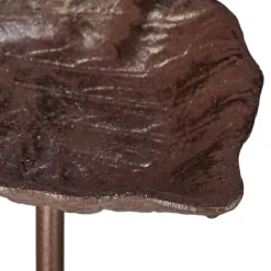 Fågelbad, 100x18,5x13 cm, Brun