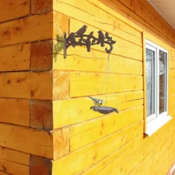 Fågelbad, 42x25x10,5 cm, Brun, Gjutjärn