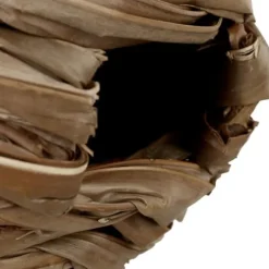 Fågelholk, Vävd av kokosfiber, 31x20 cm, Natur