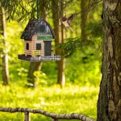 Fågelholk, 23x18x18 cm, Flerfärgad