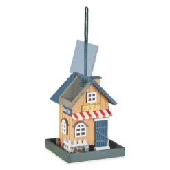 Fågelholk, 18x18x23,5 cm, Flerfärgad, Trä