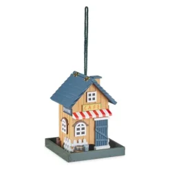 Fågelholk, 18x18x23,5 cm, Flerfärgad, Trä