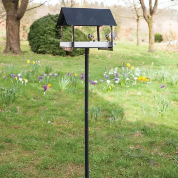 Fågelmatare - Esschert Design - Stål - Spett antracit - Utomhus - 126 cm