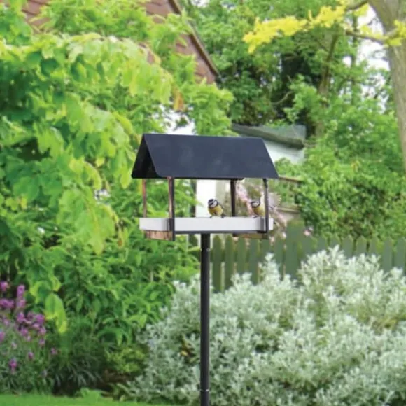 Fågelmatare - Esschert Design - Stål - Spett antracit - Utomhus - 126 cm