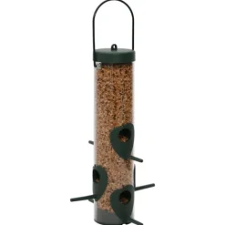 Fågelmatare 3 st mörkgrön 17x17x32 cm