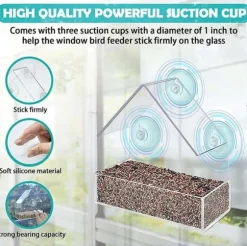 Fågelmatare för Fönster - Fågelautomat