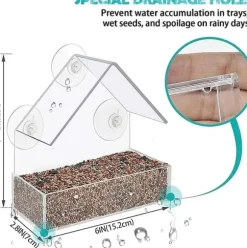 Fågelmatare för Fönster - Fågelautomat