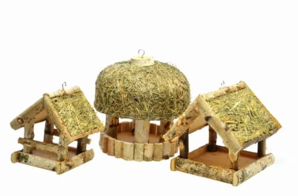 Fågelmatare i trä – fågelhus K110