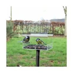 Fågelmatare på fot i akryl - ESSCHERT DESIGN