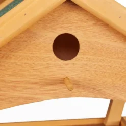 Fågelmatare, Väggmonterad, 35x42.5x40.5 cm, Naturlig Grön