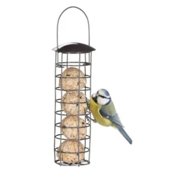 Fågelmatare, 31x8,5 cm, Grå