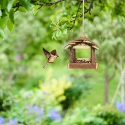 Fågelmatare, 19x21x32 cm, Natur