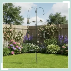 Fågelmatare, 231x55,9x5 cm, Stål