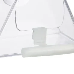 Fågelmatare, 13x12,5x12 cm, Transparent