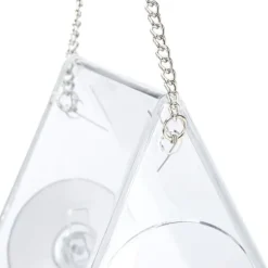 Fågelmatare, 13x12,5x12 cm, Transparent