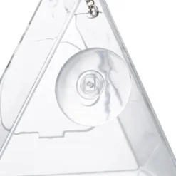 Fågelmatare, 13x12,5x12 cm, Transparent