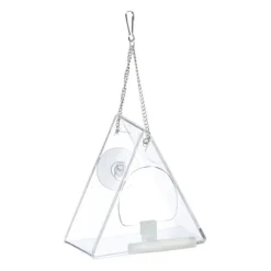 Fågelmatare, 13x12,5x12 cm, Transparent