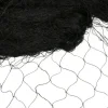Fågelnät & Voljärnät - Skyddsnät - Storlek 30 x 15 m - Maskstorlek 5 x 5 cm - Polyester - Rektangulär - För trädgård, balkong, damm - Svart