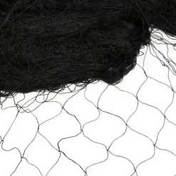 Fågelnät & Voljärnät - Skyddsnät - Storlek 30 x 15 m - Maskstorlek 5 x 5 cm - Polyester - Rektangulär - För trädgård, balkong, damm - Svart