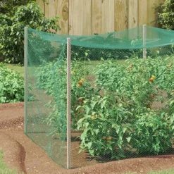 Fågelsskyddsnät - vidaXL - 2x25 m - Polyeten - Grön - Inomhus- och utomhusbruk