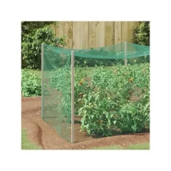 Fågelsskyddsnät - vidaXL - 2x25 m - Polyeten - Grön - Inomhus- och utomhusbruk