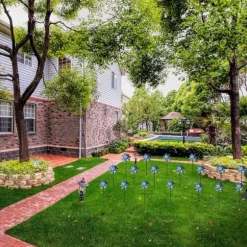 Fågelväderkvarn Utomhus Fågelavvisande PinWheels Reflekterande Väderkvarn Fågelavvisare