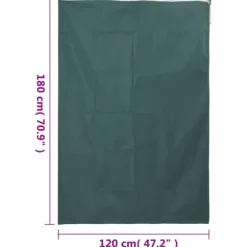 Fiberdukar med blixtlås för växter - Skydd mot frost och snö | Storlek: 1,2x1,8 m | 2 st 70 g/m²