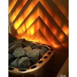 Fiberoptisk belysningssats för bastu Cariitti Fire Flame 10 fläckar 2 mm