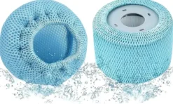 Filterkompatibelt nät, Mspa-filter för hydromassagebadkar, lämplig för alla Mspa-bubbelbadkar (2-pack)